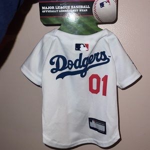 Dodger major league, baseball official license, pet wear